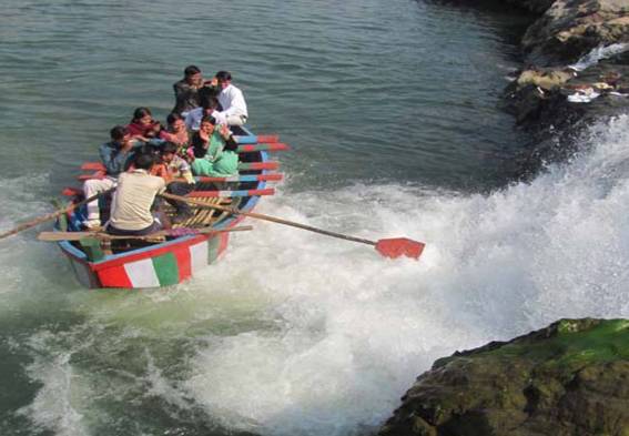 Boating in river 