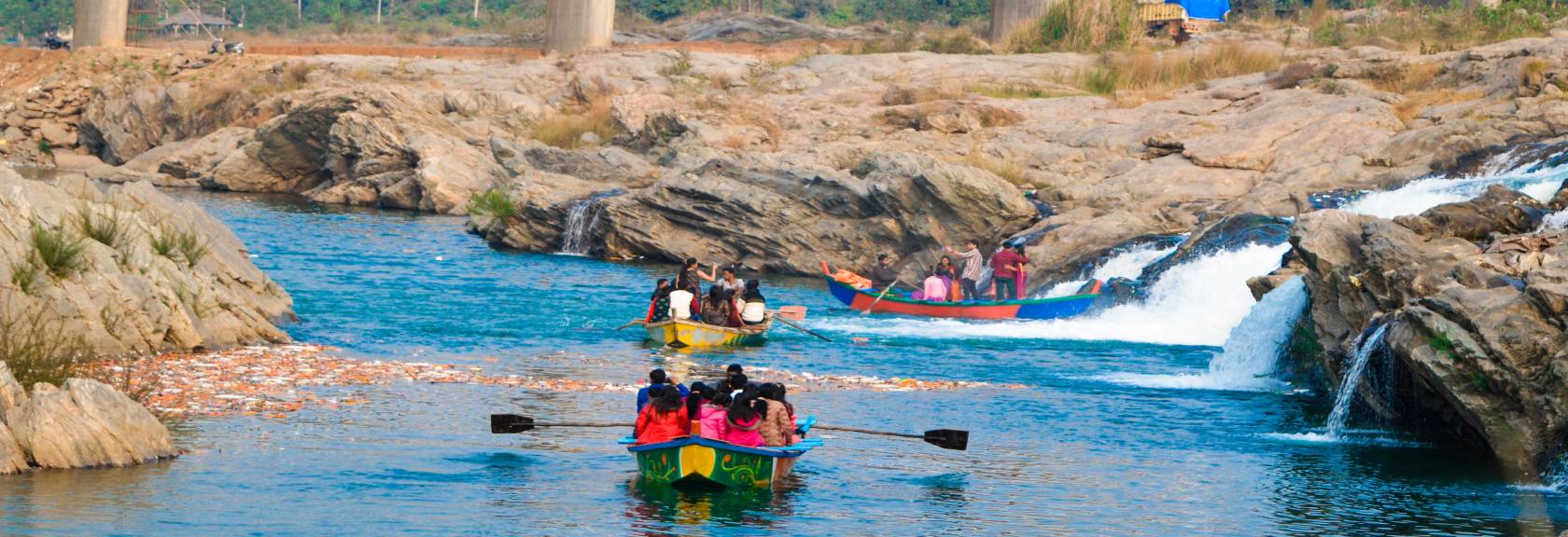 Tourist place Rajrappa temple Water Fall,