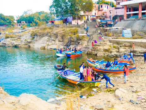 Boating In River,Water fall Rajrappa